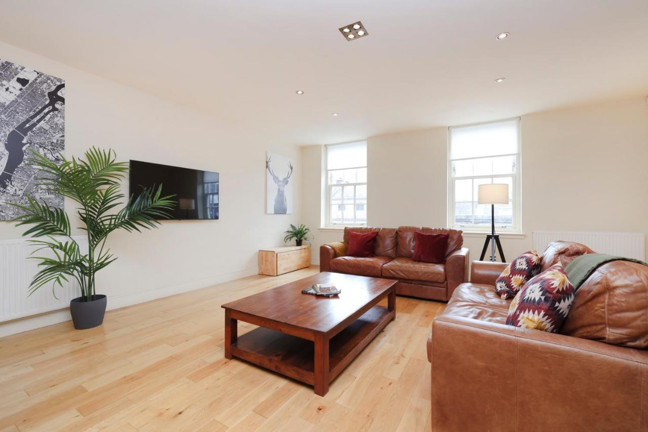Joivy Spacious 2 Bed,2 Bath Flat, Free Parking And Rooftop Terrace Edimburgo Exterior foto